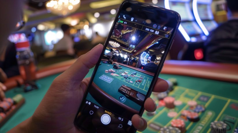 Pengguna Indonesia menikmati fitur sports dan live casino kelinci77 melalui aplikasi mobile